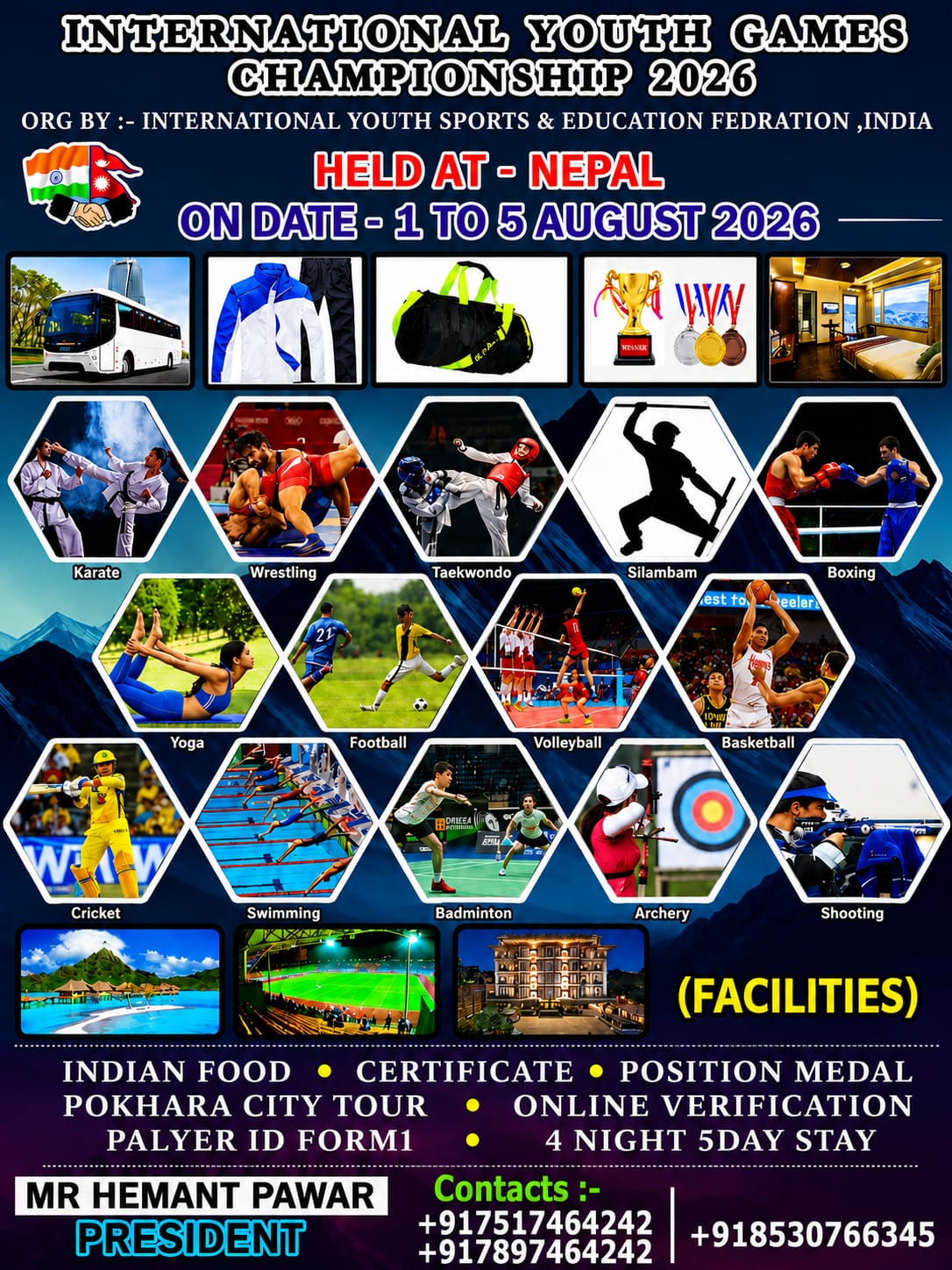 Nepal International Youth Games Championship 2026